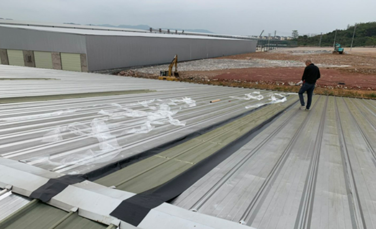 连云厂房屋面防水维修案例